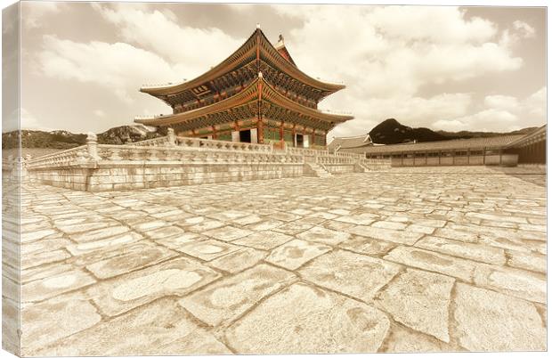 Changdeokgung Canvas Print by Mary Lane
