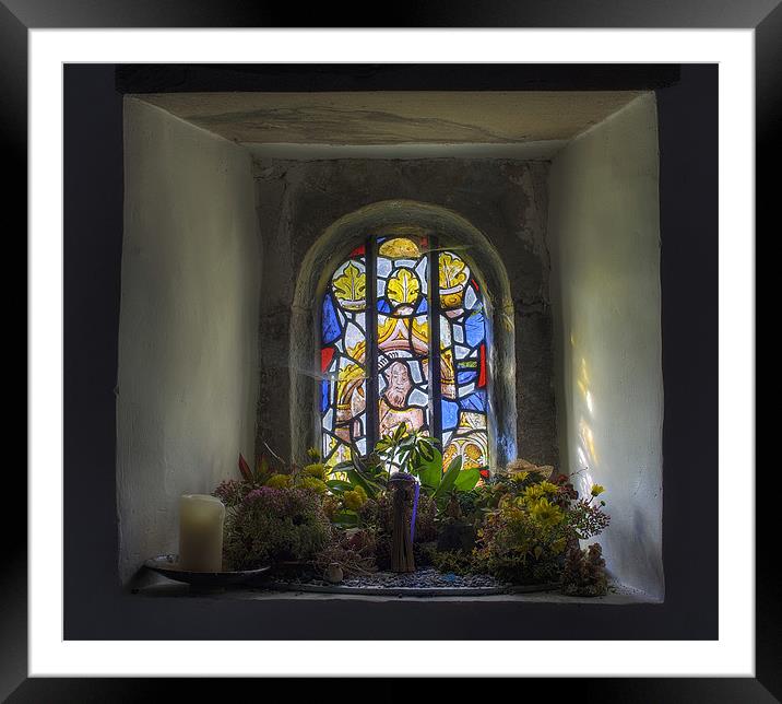 Window Display Framed Mounted Print by Ian Mitchell