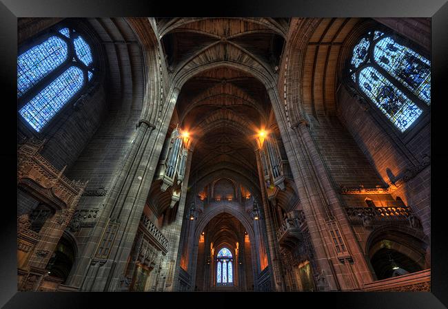 Liverpool Anglican cathedral Framed Print by Jason Connolly