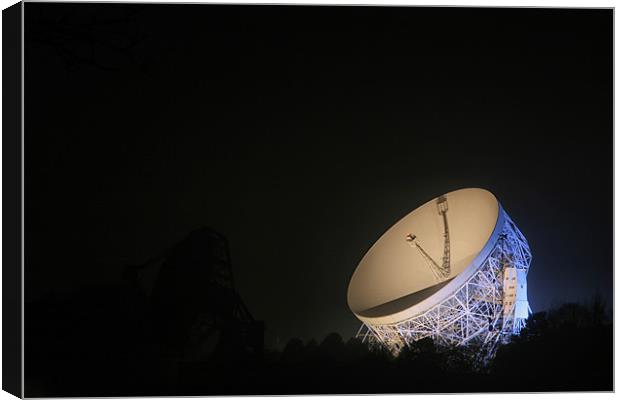Jodrell Bank Radio Telescope Canvas Print by Paul Corrigan