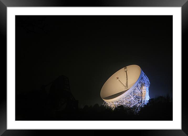 Jodrell Bank Radio Telescope Framed Mounted Print by Paul Corrigan