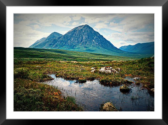 scottish highlands Framed Mounted Print by dale rys (LP)