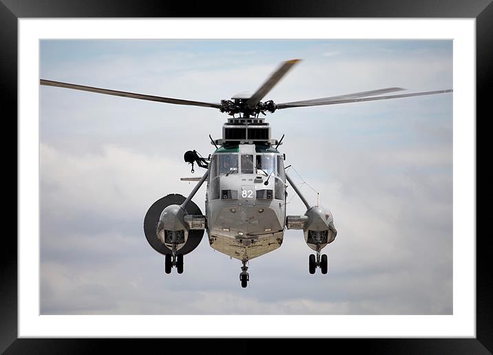 Royal Navy Seaking Framed Mounted Print by Keith Campbell