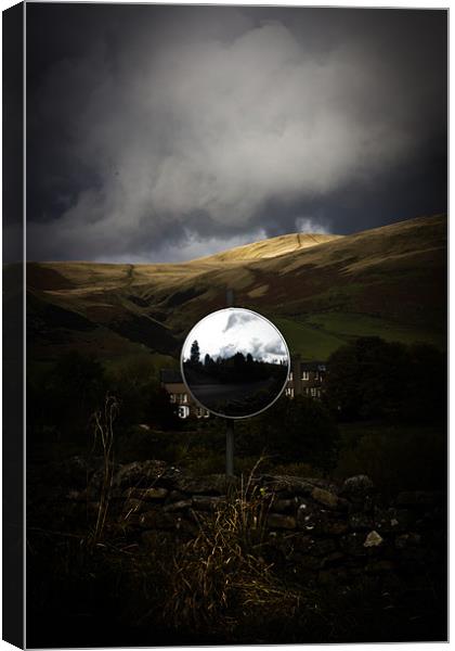 A reflection of the mood Canvas Print by Mark Battista