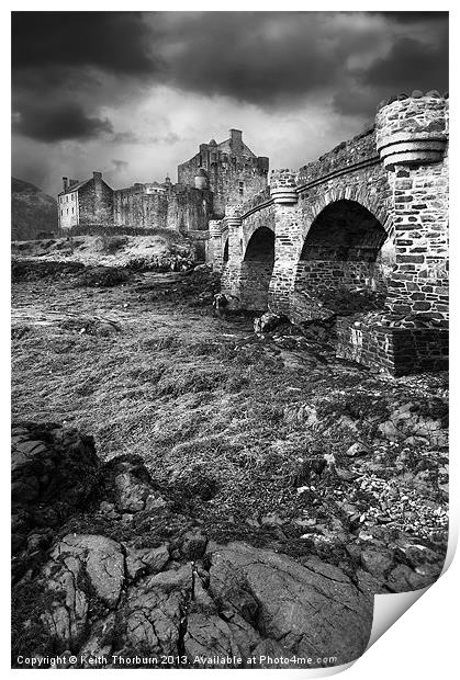 Eilean Donan Castle Print by Keith Thorburn EFIAP/b