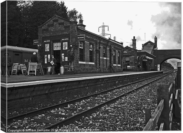 Great Central Rothley Station Canvas Print by William Kempster