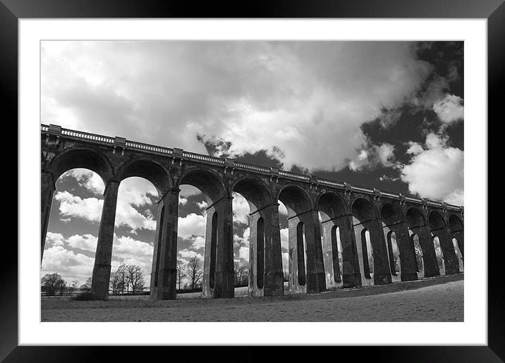 Viaduct 0046  Framed Mounted Print by Eddie Howland