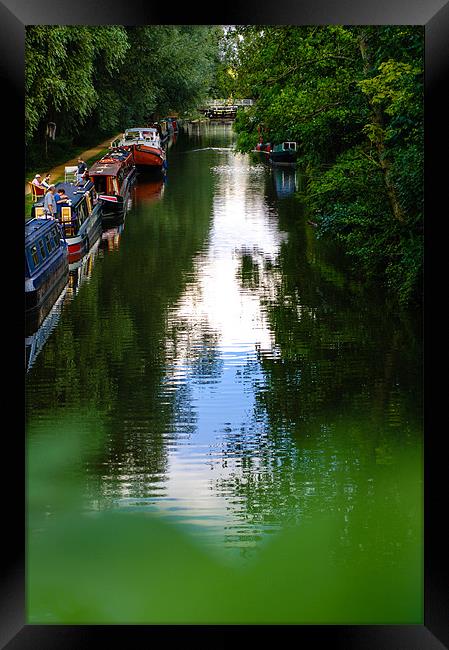 Kennet and Avon Canal Framed Print by Mark Llewellyn