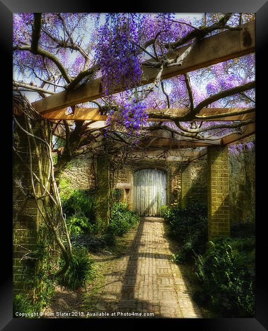 Secret Garden Framed Print by Kim Slater