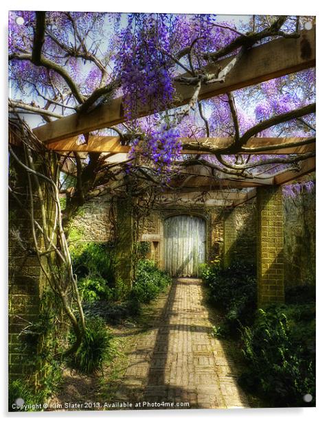 Secret Garden Acrylic by Kim Slater