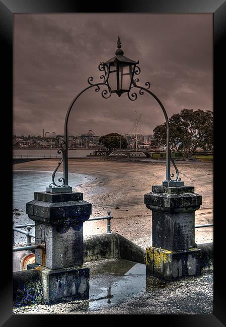 King Edwards Parade Auckland Framed Print by Mark Llewellyn