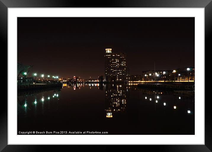 Harborview Framed Mounted Print by Beach Bum Pics