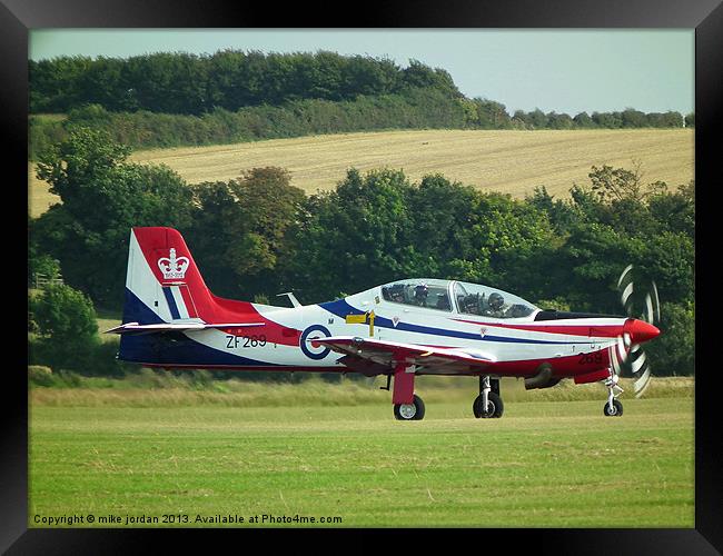 Jubilee Tucano Framed Print by mike jordan