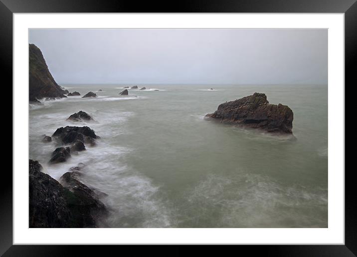 Coastline of Ilfracombe Framed Mounted Print by Stephen Walters