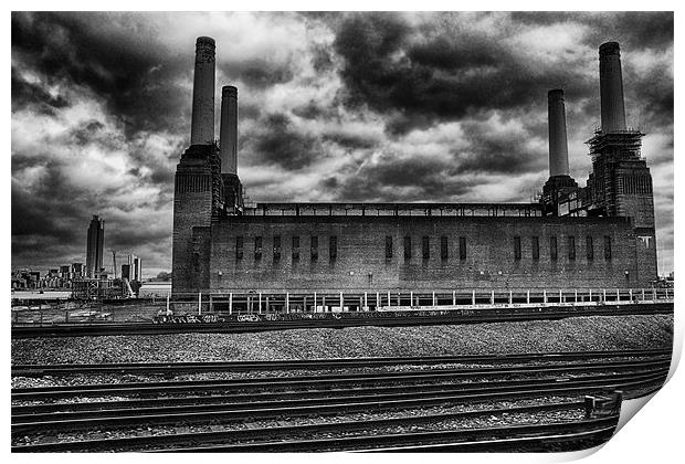 Battersea Power Station Print by Dean Messenger