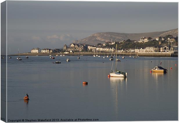 Conwy Estuary Canvas Print by Stephen Wakefield