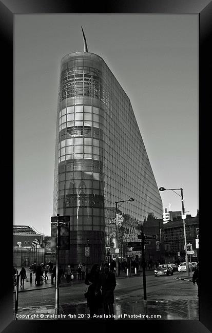 URBIS BUILDING Framed Print by malcolm fish