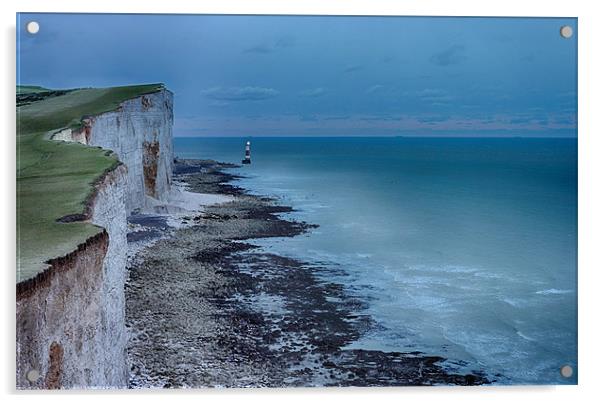 Beachy Head Acrylic by Phil Clements