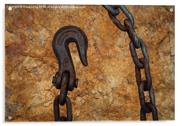 Rusty Chain Acrylic by Doug Long