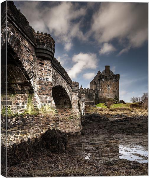 Eilean Donan Castle Canvas Print by Keith Thorburn EFIAP/b