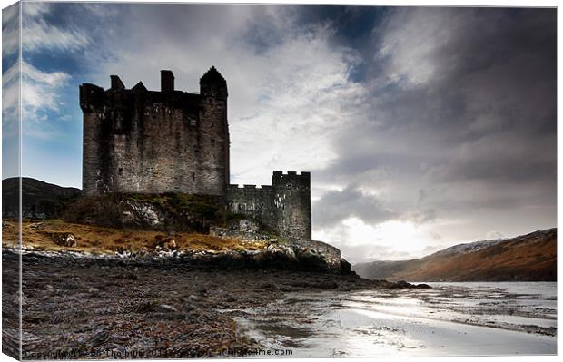 Eilean Donan Castle Canvas Print by Keith Thorburn EFIAP/b