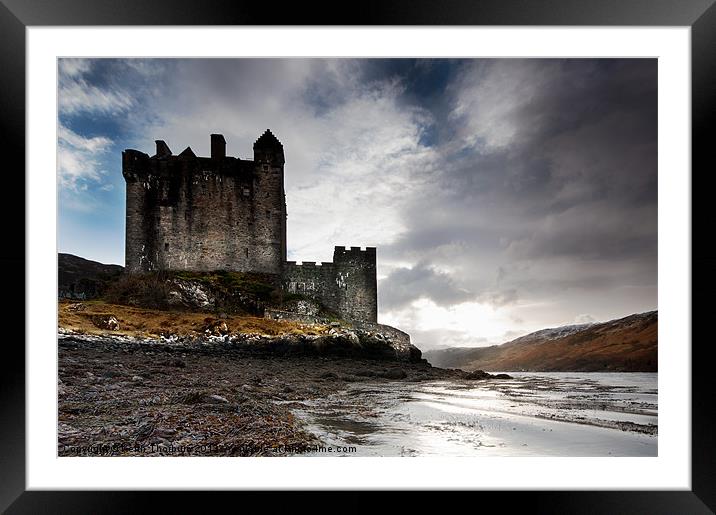 Eilean Donan Castle Framed Mounted Print by Keith Thorburn EFIAP/b