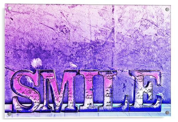 Smile Acrylic by colin ashworth