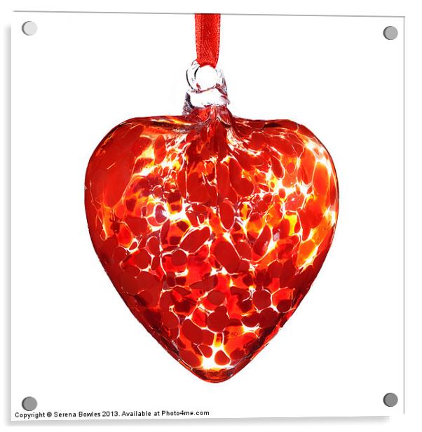 Heart of Glass Acrylic by Serena Bowles