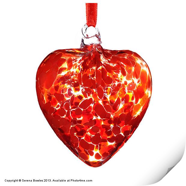Heart of Glass Print by Serena Bowles