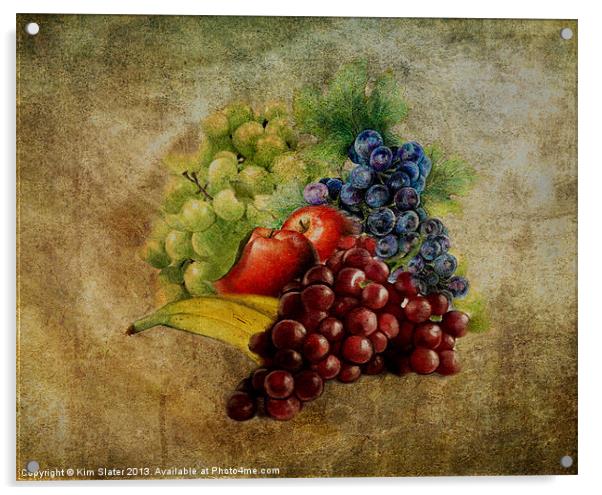 Fruit Acrylic by Kim Slater