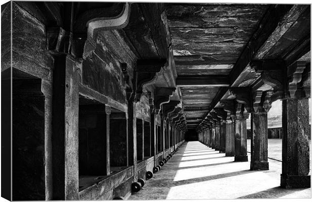 Black and White Perspective Canvas Print by Jacqi Elmslie