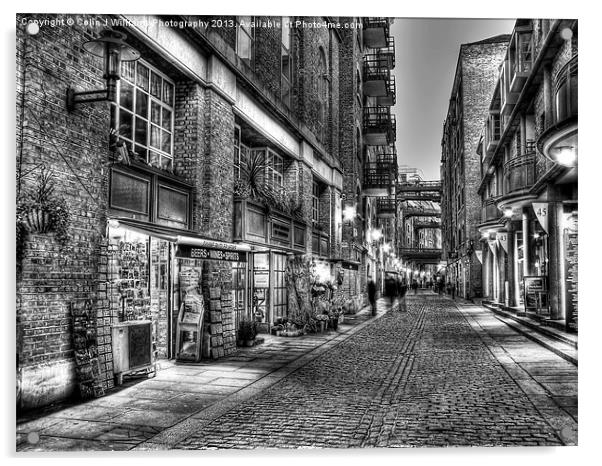 Shad Thames 2 - London Acrylic by Colin Williams Photography