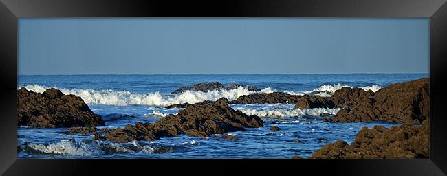 Woolacombe Shore Framed Print by Stephen Walters