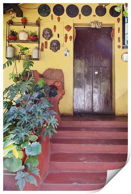 Doorway to Nostalgia Print by Arfabita  