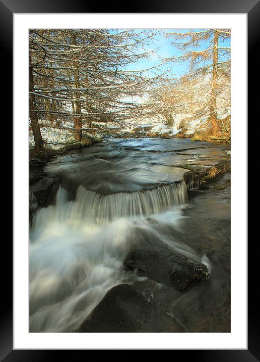 coldfeet (brecon beacons wales) Framed Mounted Print by simon powell