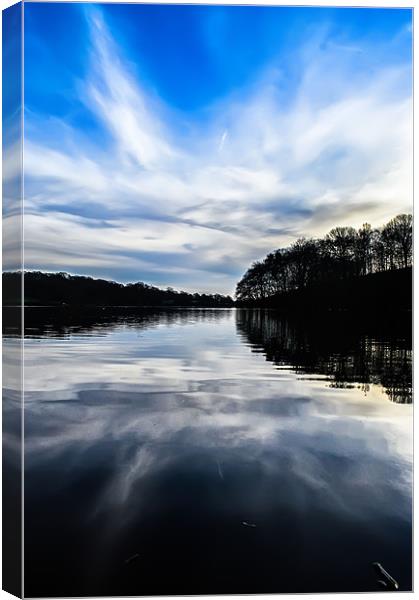 The beauty at the lakes. Canvas Print by
