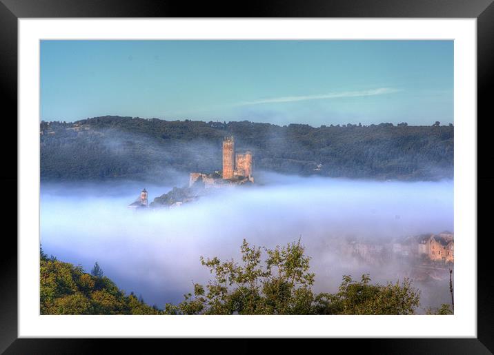 Najac Framed Mounted Print by Stuart Gennery