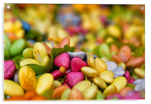 Flower Sweeties Acrylic by Stuart Gennery