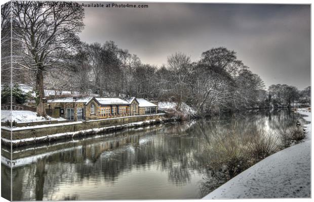 The Boathouse Canvas Print by nick hirst
