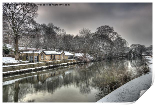 The Boathouse Print by nick hirst