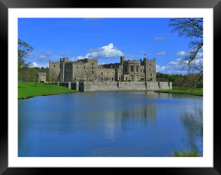 Raby Castle Framed Mounted Print by Rob Washington