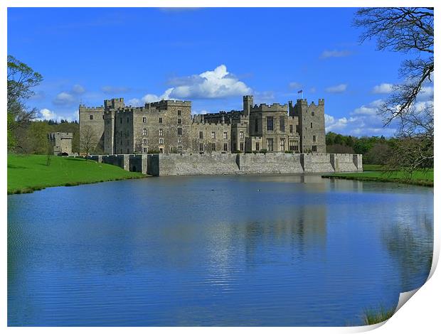 Raby Castle Print by Rob Washington