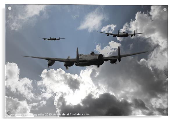 Bomber Command Acrylic by J Biggadike