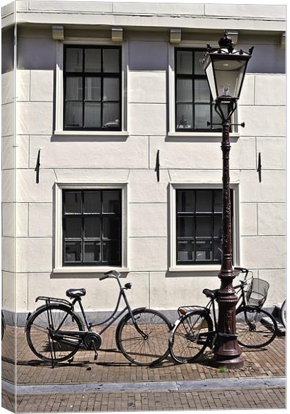 Vintage Bicycles - Plain Canvas Print by Kieran Brimson