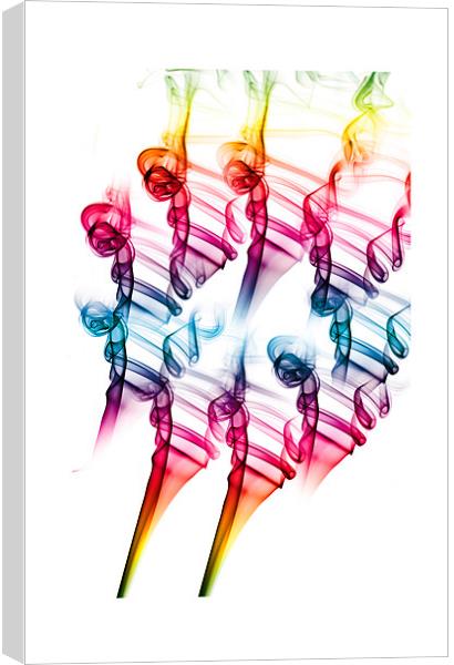 Olympic flames 2 Canvas Print by Steve Purnell