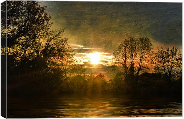Waters edge Canvas Print by Matthew Laming
