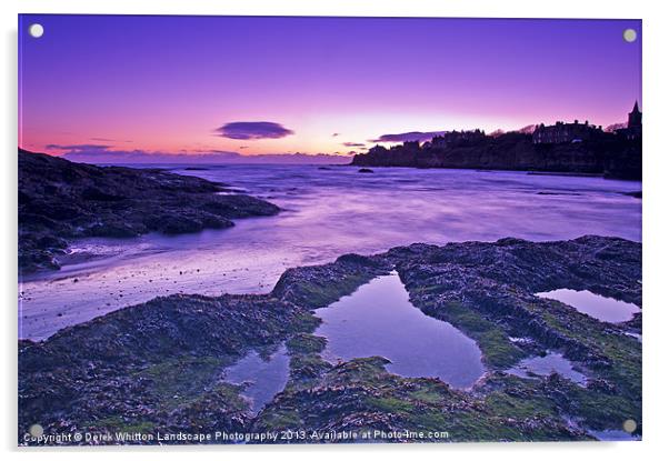 St Andrews at Dawn 3 Acrylic by Derek Whitton