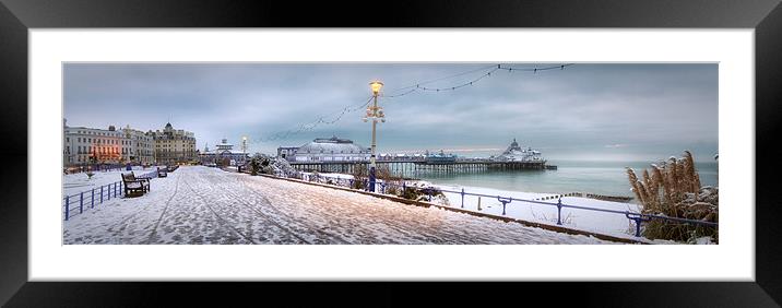 Cold Coast Framed Mounted Print by Michael Baldwin