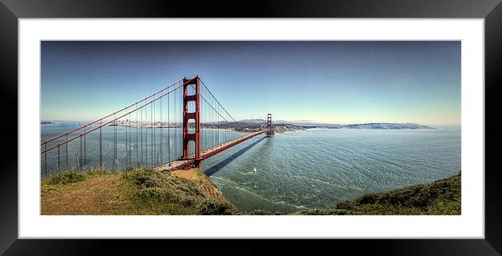 The Gate of Gold Framed Mounted Print by Michael Baldwin