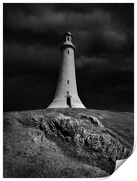 Ulverston pepper pot Print by Robert Fielding